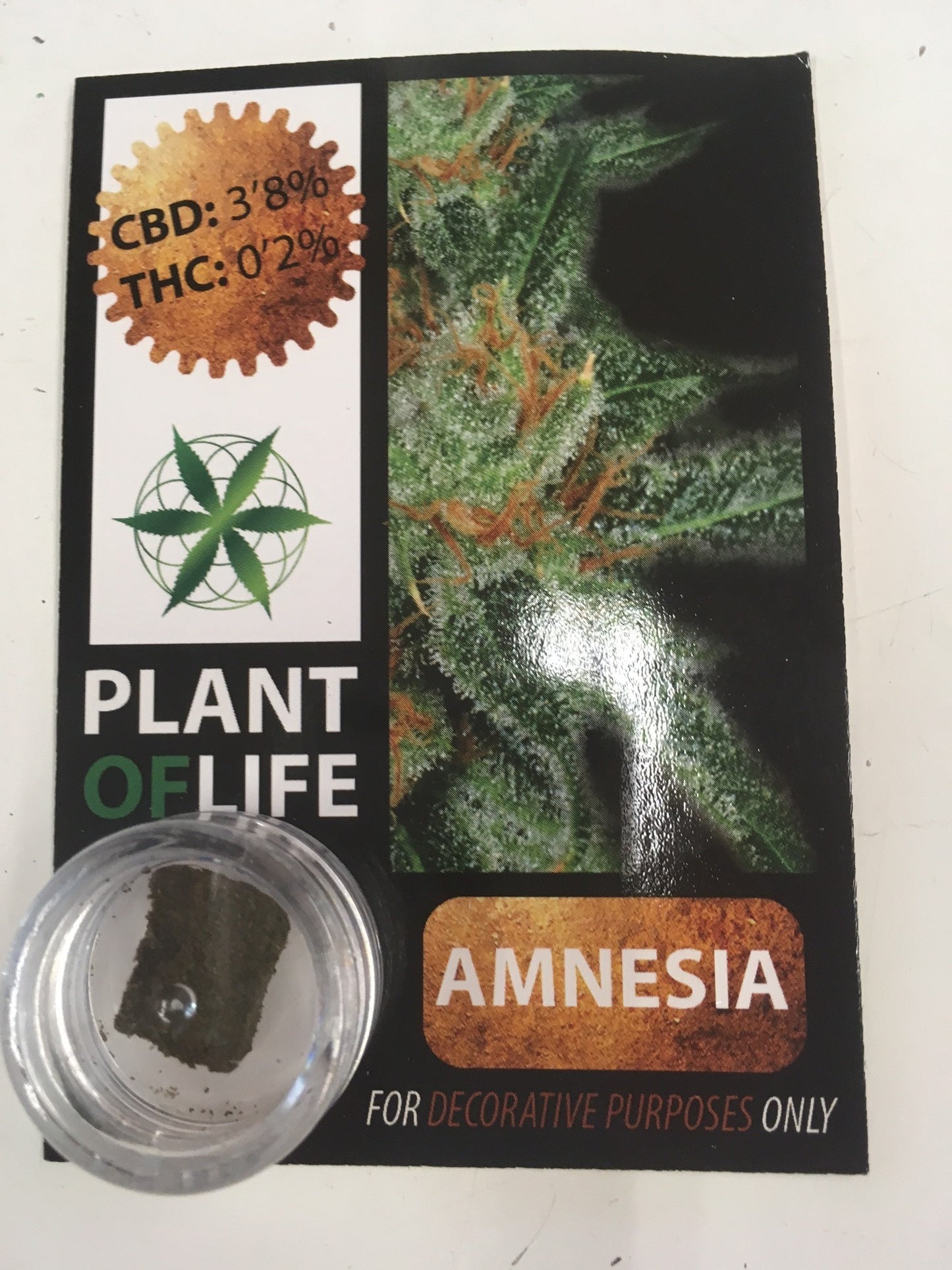 Amnesia CBD hashish