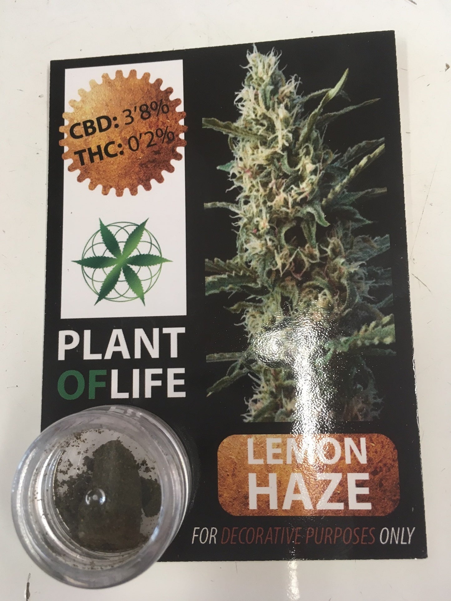 Lemon Haze CBD hashish