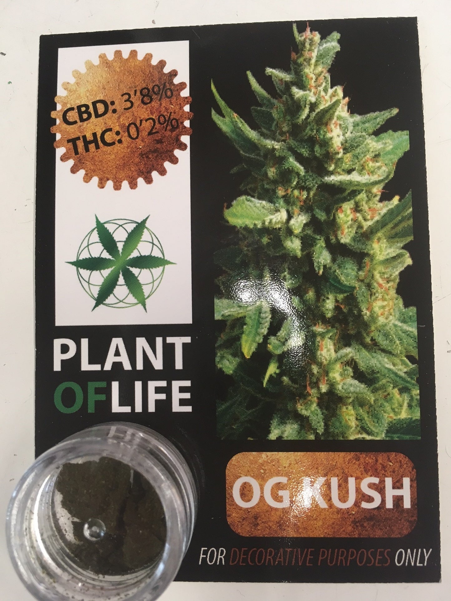 OG Kush CBD hashish