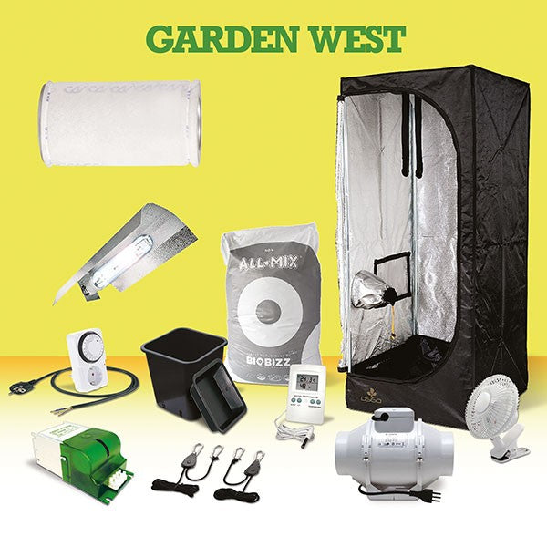 Kit 90x90x178 - 250 w HPS con Filtro ai Carboni Attivi