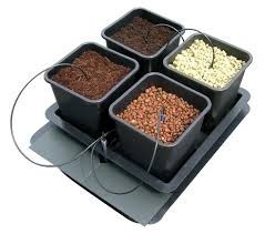 Wilma GrowSystem 4 Vasi(4x25L sistema attivo goccia goccia)