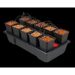 Wilma GrowSystem 10 Vasi(10x6,5L sistema attivo goccia goccia)