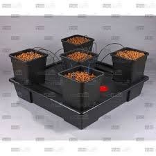 Wilma GrowSystem 5 Vasi(5x25L sistema attivo goccia goccia)