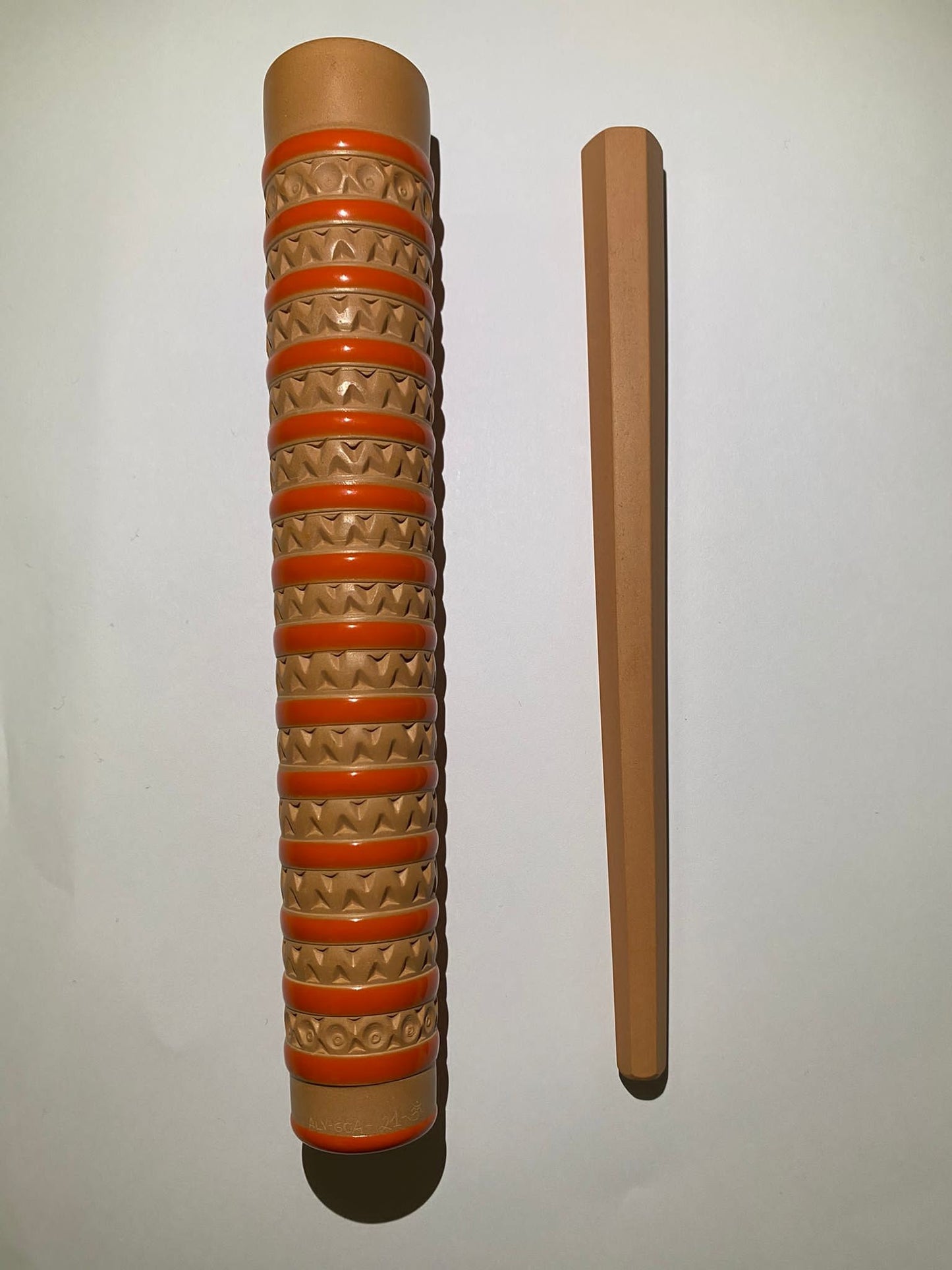 Alverman Cilum 20 cm lavorato in rilievo più strisce