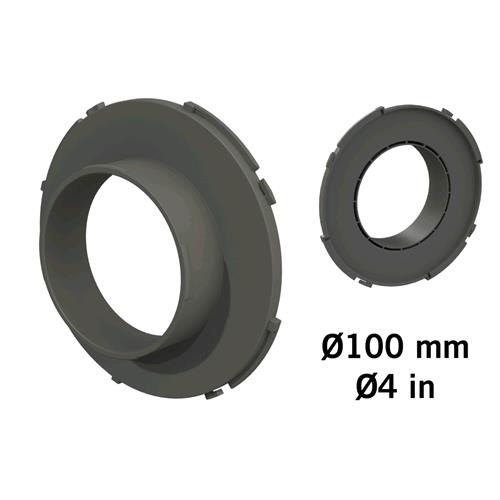 Connettore per Flangia di Passaggio DF16 diam. 100mm