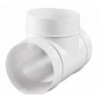 Raccordo a T in PVC per condotte