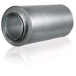 Silenziatore diam. 125 Vents Lunghezza 60 cm