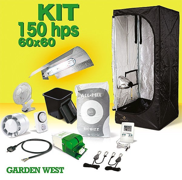 Kit 60x60x160 - 150 w HPS