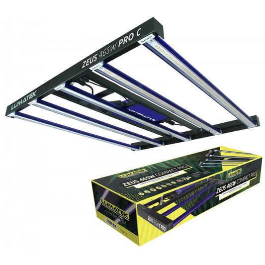 Filtro ai Carboni Attivi - 465w LED Zeus PRO Lumatek - Kit Coltivazione Indoor 120x120x200