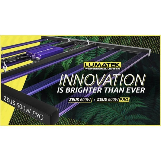Filtro ai Carboni Attivi - 600w LED Zeus PRO Lumatek - Kit Coltivazione Indoor 120x120x200