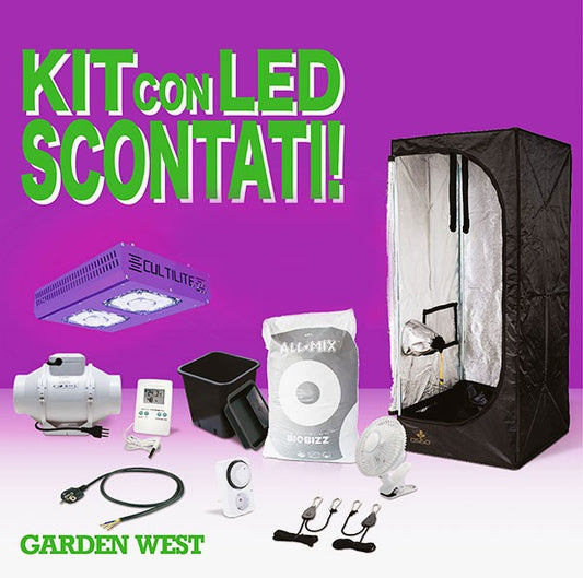 Kit 80x80x180 con Antares 180 Cultilite