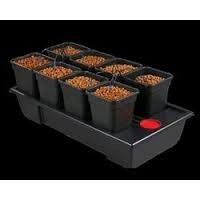 Wilma GrowSystem 8 Vasi(8x11L sistema attivo goccia goccia)