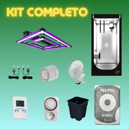 Kit 80x80 ATS PRO 200w Lumatek con aspiratore TT 100