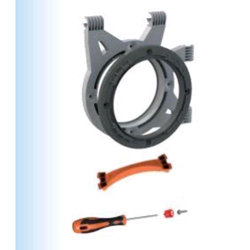 Kit flangia per pali da 16 o 19mm DF16 - Secret Jardin (cutter incluso)